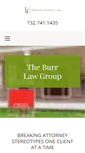 Mobile Screenshot of burrlawgroup.com